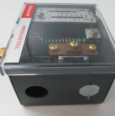 Honeywell Auto Recycle Pressuretrol, 10-150 psi basınç aralığı ile SPDT Snap-Acting Switch ve Paslanmaz Çelik Diyafram