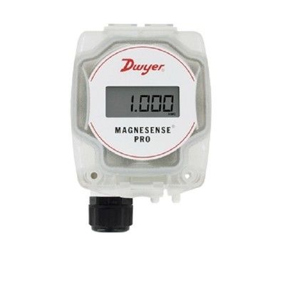 Dwyer MSX-W20-PA Magnesense Farklı Basınç Göndericisi, iki yönlü basınç algılama kare kök çıkarma ve 4-20mA akım çıkışı ile