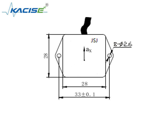 0,5~4,5V Çıkış ±1 g Aralığı ve Geniş Ölçüm Aralığı ile Tek Eksenli İvme Ölçer Sensörü