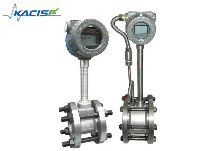 Basınçlı Hava ve Gaz için 4-20mA Çıkışlı ve DN15-DN1800 Çaplı Flanş Kelepçeli Vortex Akış Ölçer