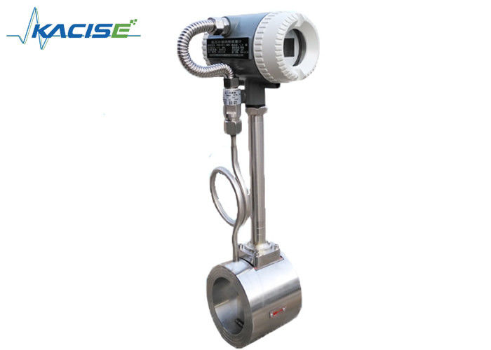 Basınçlı Hava ve Gaz için 4-20mA Çıkışlı ve DN15-DN1800 Çaplı Flanş Kelepçeli Vortex Akış Ölçer