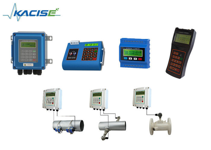 RS485 Modbus ile hidrolik ultrasonik akış ölçümcüsü DN15-6000mm sıvı ölçümü için küçük boyut