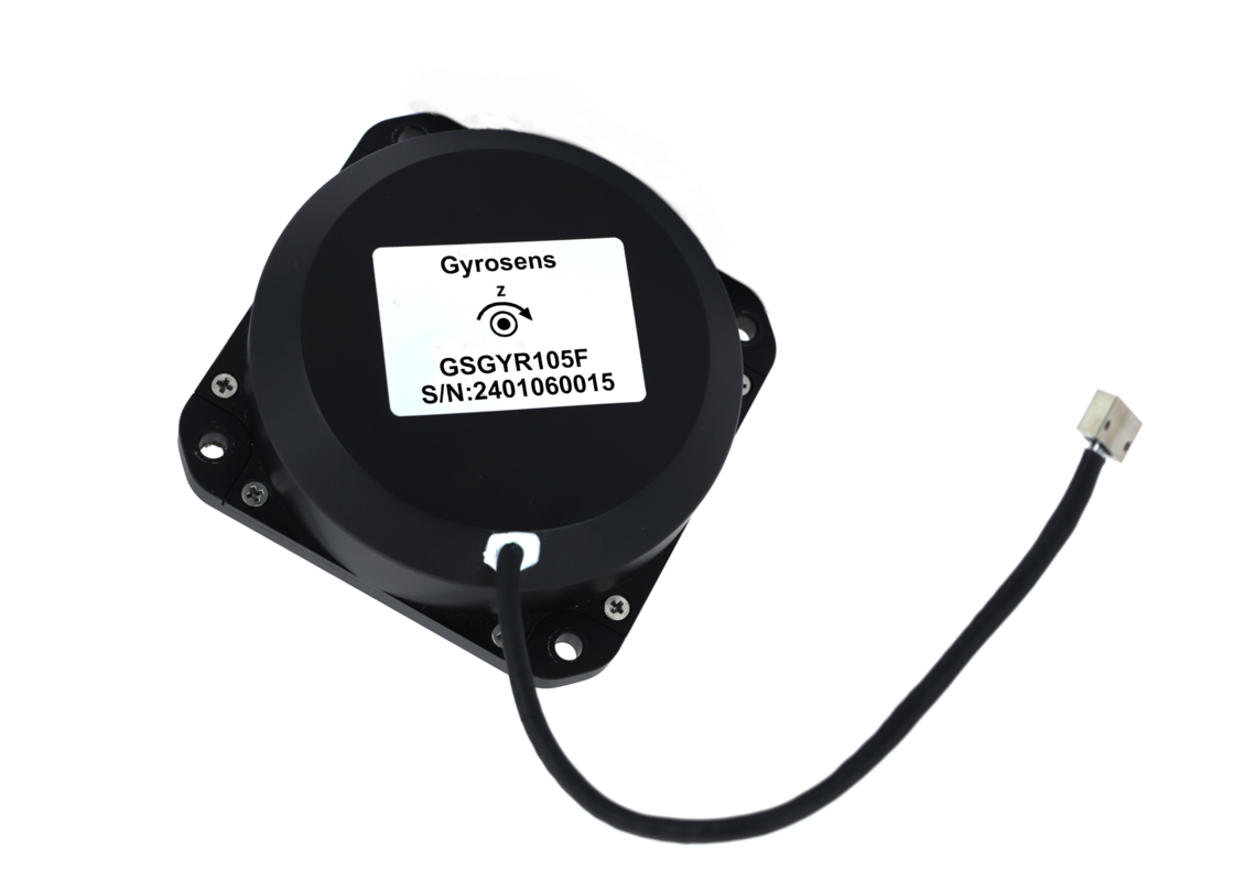 GSGYR105F ±500°/s dinamik aralığı 3s başlama süresi ve <4W güç dağılımı ile fiber optik jiroskop