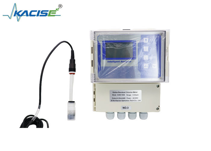 KSM-150B Duvara Monte Membransız Sensörlü ve 4-20mA Çıkışlı Artık Klor Ölçer