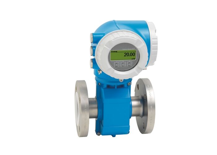 Proline Promag P 300 Elektromanyetik Akışölçer, korozyona dayanıklı ve kompakt verici ile yüksek sıcaklıklı işlem uygulamaları için