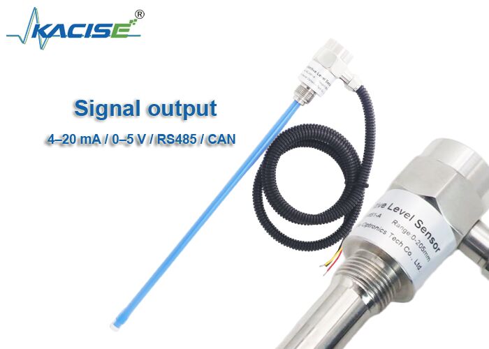 KSLV651-A IP68 Koruma FEP Sondu ve Kendini Adapte Eten Ölçümle Kompakt Seviye Sensörü
