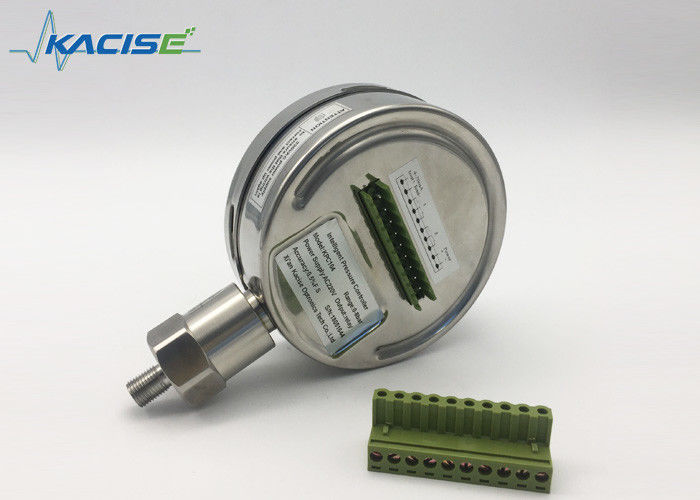 IP65 24V 200% Aşırı yükleme Yüksek hassasiyetli Dijital Basınçölçer 0.56 Inch LED Ekran