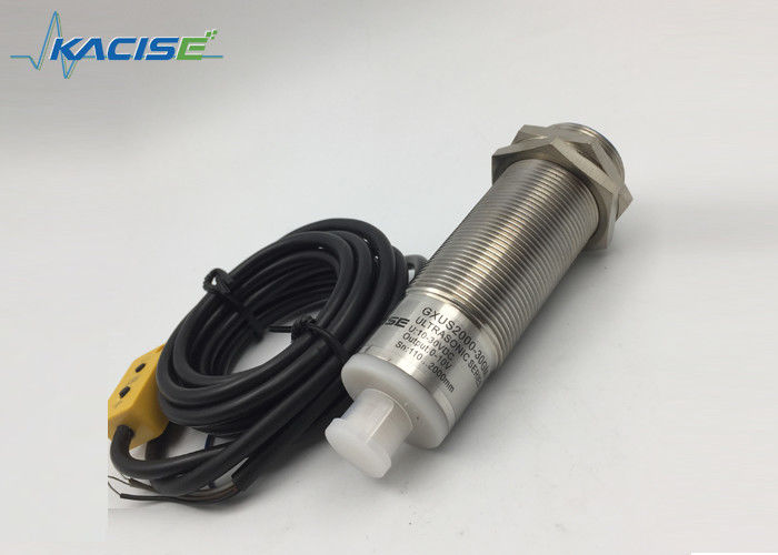 50mm ~ 1000mm algılama aralığı 40KHZ frekans ve 24VDC çalışma voltajı ile hassaslık ultrasonik mesafe sensörü