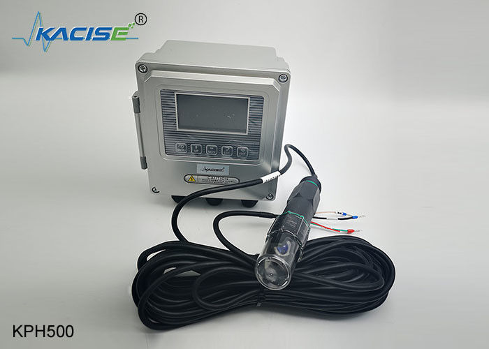 IP68 Koruma Deniz suyu su kalitesi izleme için otomatik sıcaklık telafi ile PH sensörü (0-60°C)
