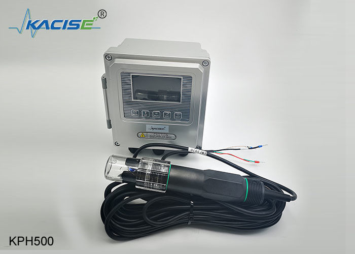 IP68 Koruma Deniz suyu su kalitesi izleme için otomatik sıcaklık telafi ile PH sensörü (0-60°C)
