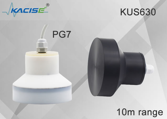 PTFE/PVC aralığı 15m çıkış RS485 veya 0~5V kablosuz ultrasonik su seviyesi sensörü